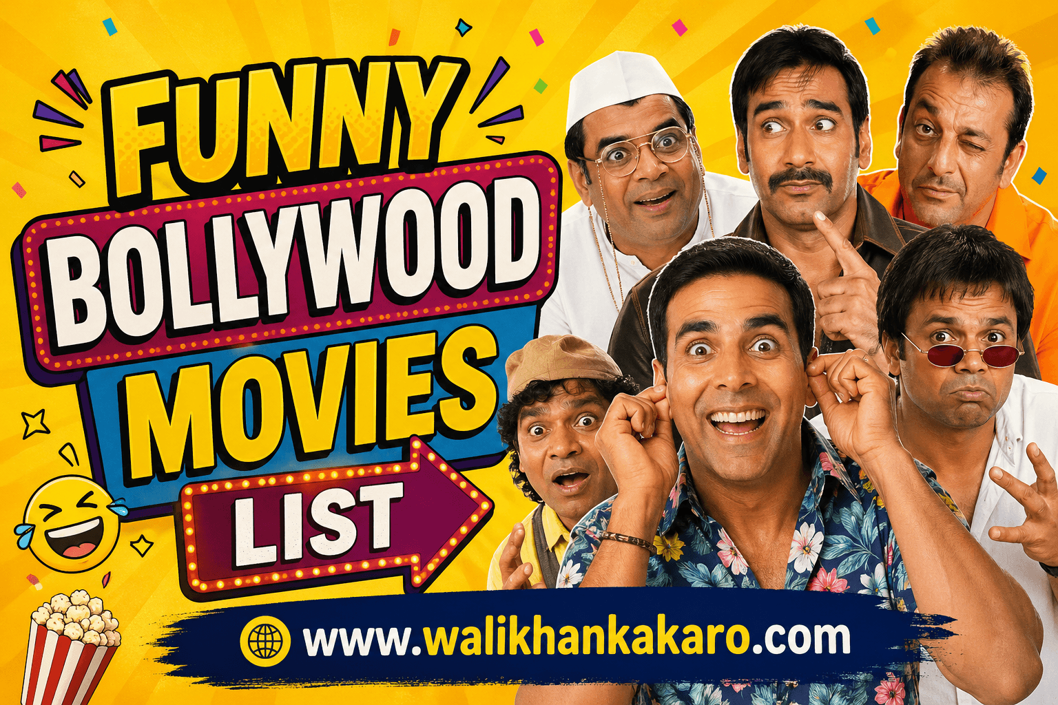 Funny Bollywood movies list