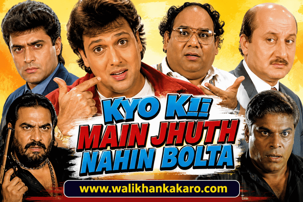 Kyo Kii Main Jhuth Nahin Bolta