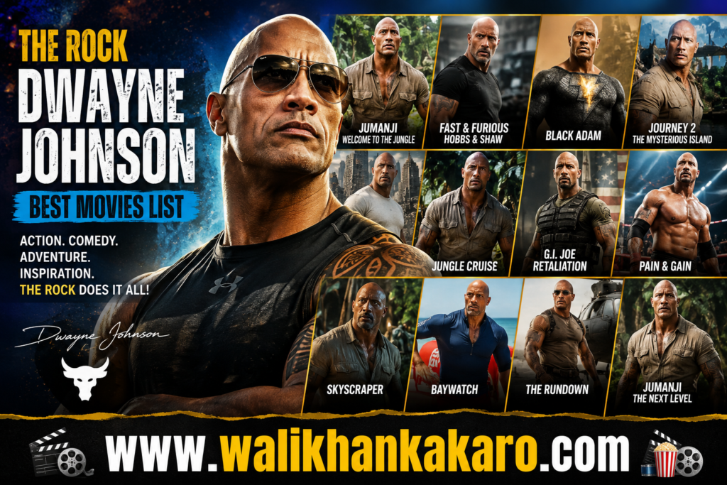 Dwayne Johnson best movies list